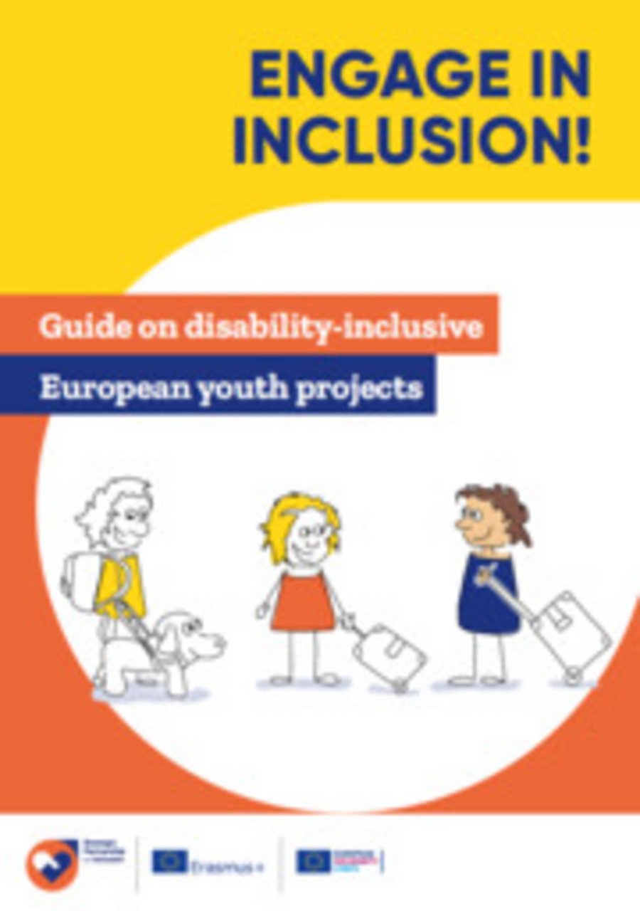 Titel der Broschüre "Engage in inclusion"