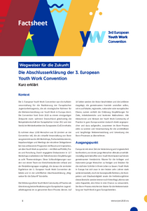 Final Declaration of the 3rd European Youth Work Convention (DE)