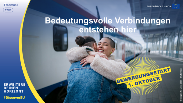 DiscoverEU: Bedeutungsvolle Verbindungen entstehen hier, Bewerbungsstart 1. Oktober