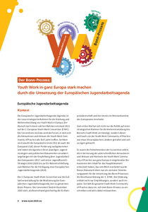 Bonn Process - Youth Work in ganz Europa stark machen (DE)