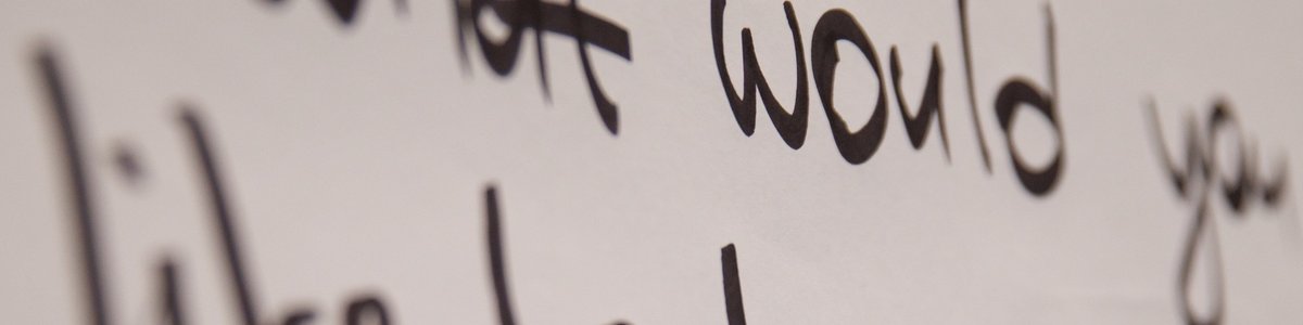 Some wrote: What would you like to learn?