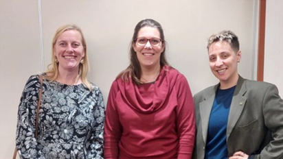 Frederike Hofmann-van de Poll, Jules Heger and Åsa Gunvén