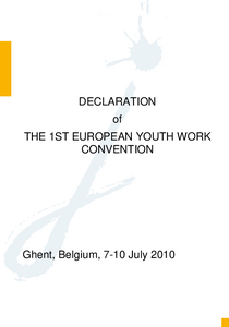 Declaration of the 1st European Youth Work Convention