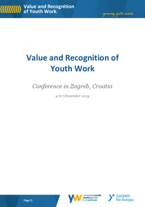 Value and Recognition of Youth Work. Conference Report