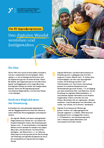 Die EU-Jugendprogramme: Den digitalen Wandel verstehen und (mit)gestalten