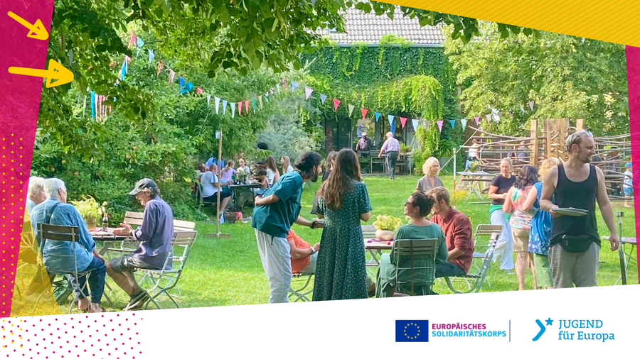 Gruppe eines Solidaritätsprojektes