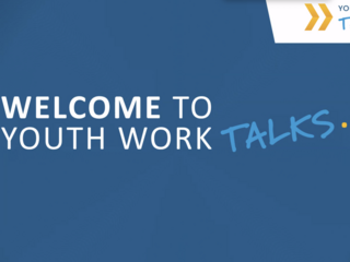 Screenshot of the Youth Work Talks Webinar