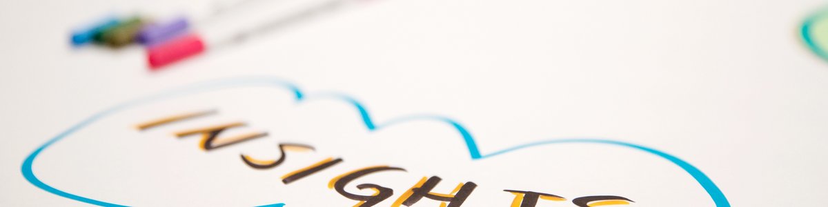 Someone wrote Insights on a sheet