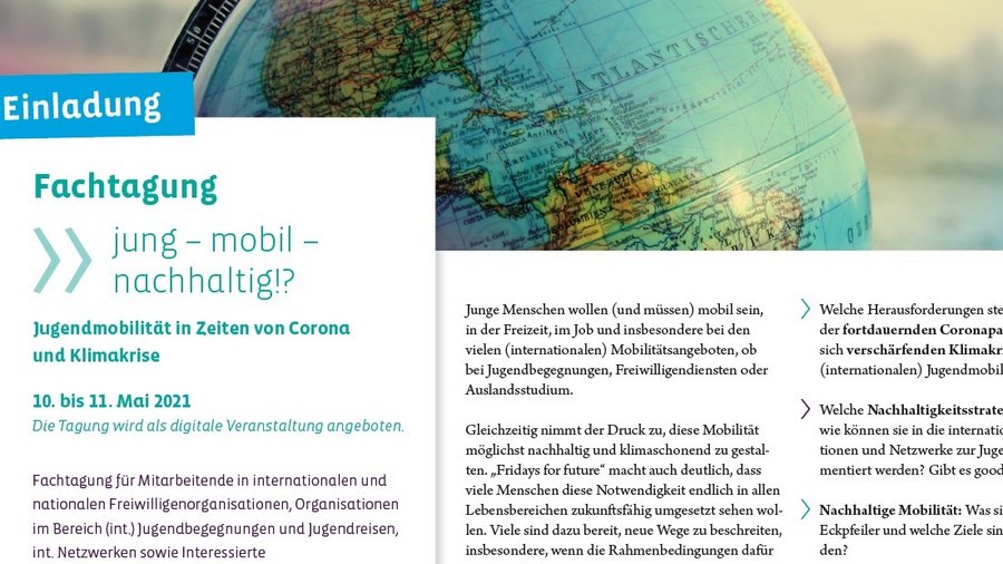 Titel des Einladungsflyers