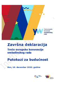 Final Declaration of the 3rd European Youth Work Convention - Serbian Version