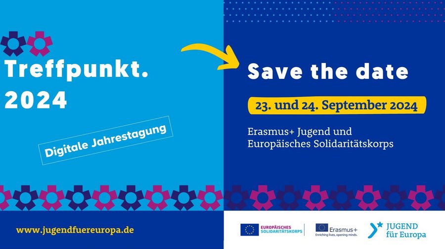 Sharepic mit dem Save the Date für den Treffpunkt 2024