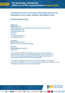 Survey Report 2024. The National Processes within the EYWA implementation